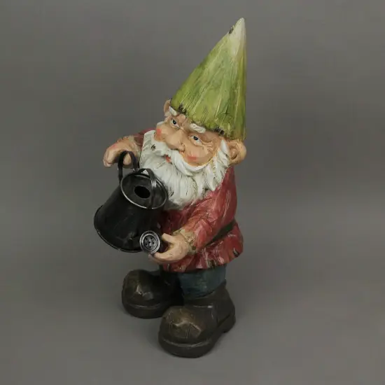 15.3 inch Resin Working Garden Gnome Decor Sculpture Lawn Yard Decoration {2}