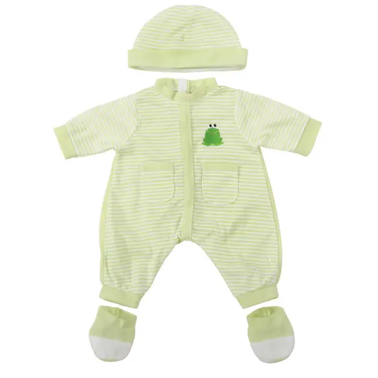 Kaplan Early Learning Company Soft and Loveable 20" Realistic Doll Clothes with Booties - Set of 3 {3}