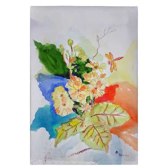 Betsy Drake Primroses Guest Towel {1}