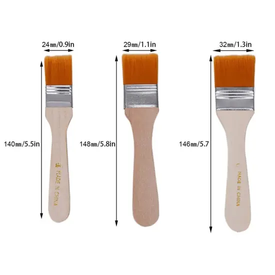 6x Painting Brushes Set for Painting, Wall Painting {2}