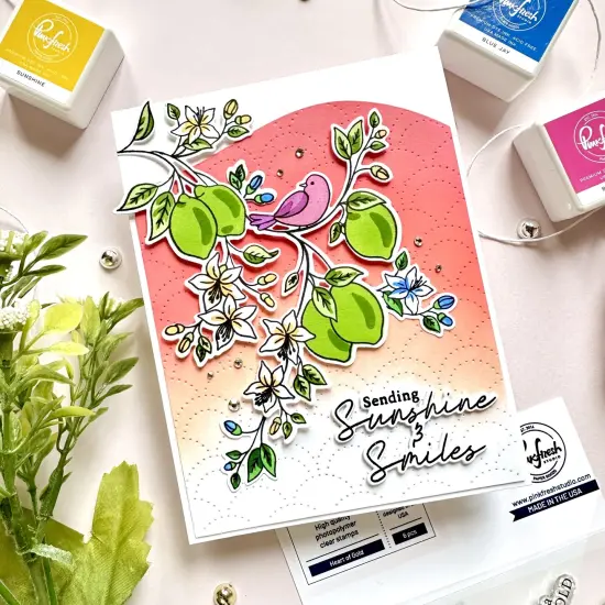 Pinkfresh Studio Stencils 4.25"X5.5"-Heart Of Gold {2}