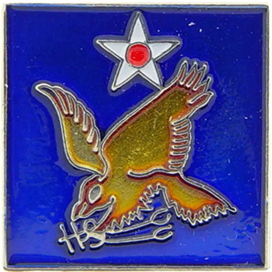 EagleEmblems P14687 PIN-USAF,002ND (1'') {1}
