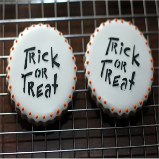 Small Halloween Sayings Cookie Stencils | C574 by Designer Stencils | Cookie Decorating Tools | {4}