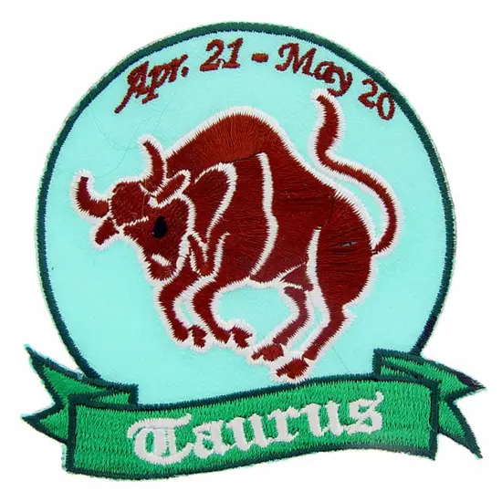 Taurus Sign Patch 3" {1}