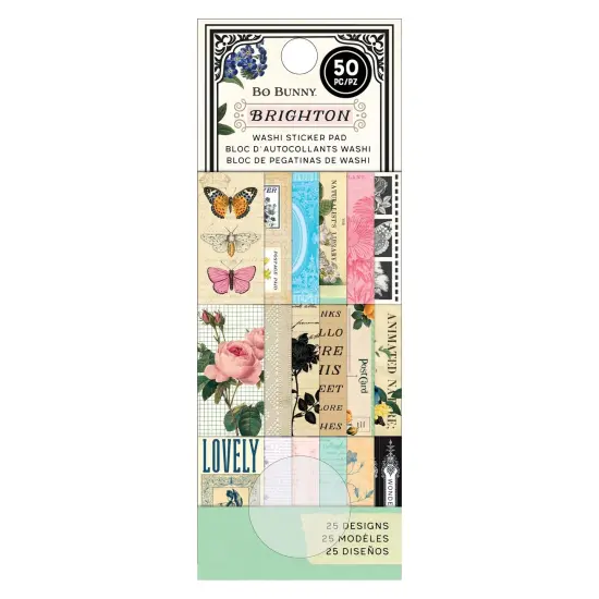 BoBunny Brighton Washi Pad-50 Sheets {1}