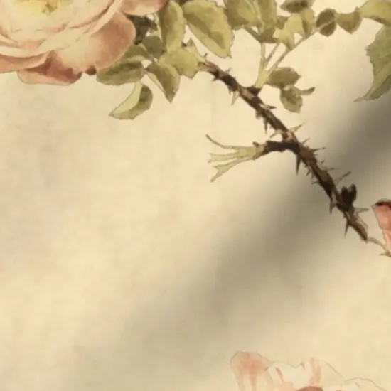 Various Fabrics by the Yard or Fat Quarter Vintage Botanical Chintz Old Fashioned Floral English Garden Victorian Rose Custom Printed Fabric by Spoonflower {7}