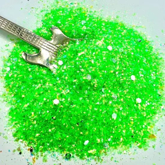 Diva Dragonfly Lisa Frank-Inspired Resin Rockers Exclusive Premium Pixie for Poxy Custom Fluffy ChunkyGlitter Mix {1}