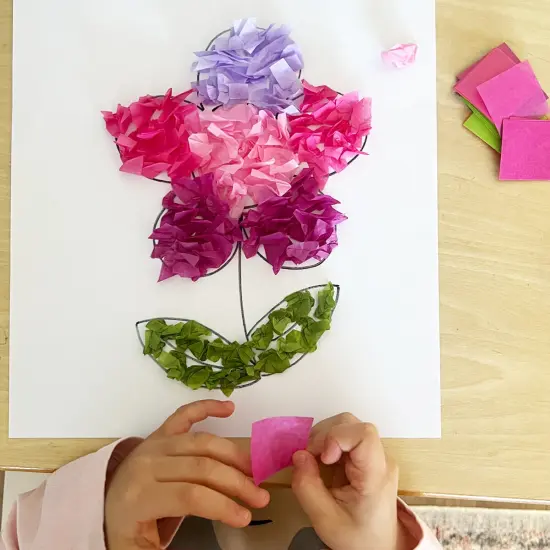 Wrapables 2" x 2" Assorted Colors Tissue Paper for Scrapbooking, Arts & Crafts, DIY 3000pcs {4}