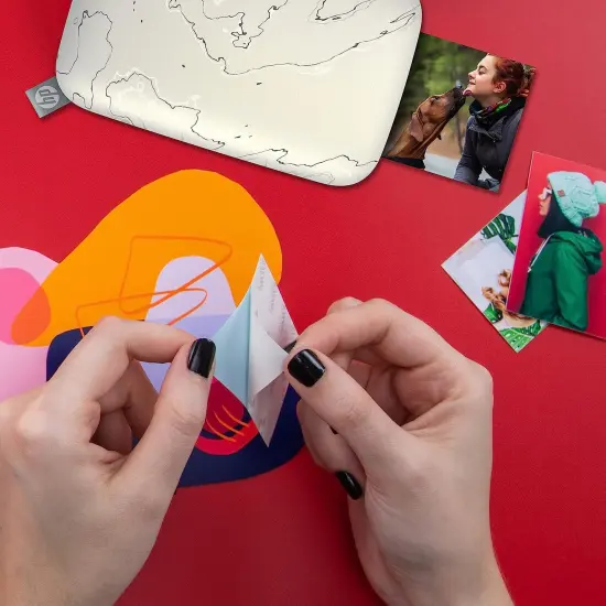 HP Sprocket Sticky Back Zink Photo Paper 2.3x3.4, Photo Paper Compatible with HP Sprocket Photo Printers {4}