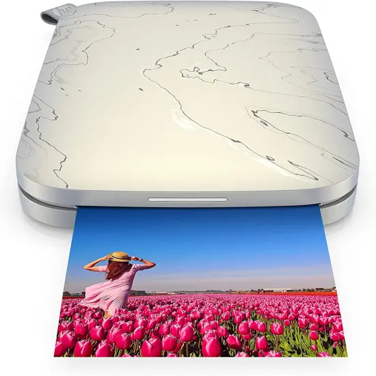 HP Sprocket Portable Printer, Zink Sticky Paper 2.3x3.4" Instant Photo Printer for iOS & Android {1}