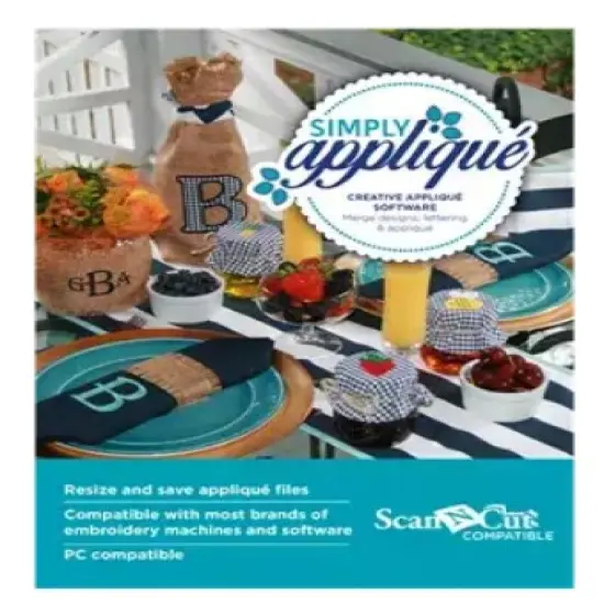 Brother SABESSADL Simply Applique Downloadable Software {1}