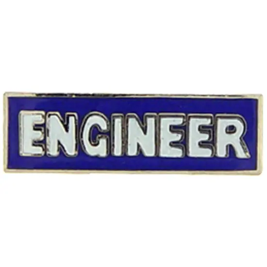 EagleEmblems P02199 Pin-RR,Engineer (1'') {1}