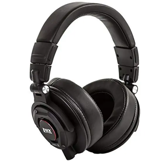 LyxPro Has-30 Closed Back over-Ear Professional Recording Headphones for Studio, DJ & More {1}