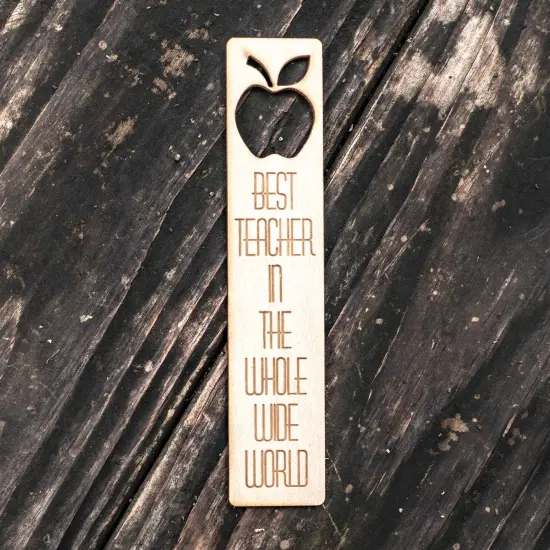 Bookmark - Best Teacher in the Whole Wide World {1}