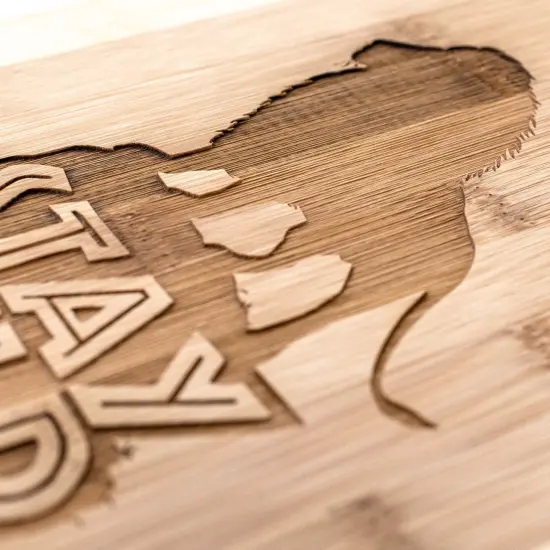 Stay Wild and Free - Lion - Cutting Board {3}