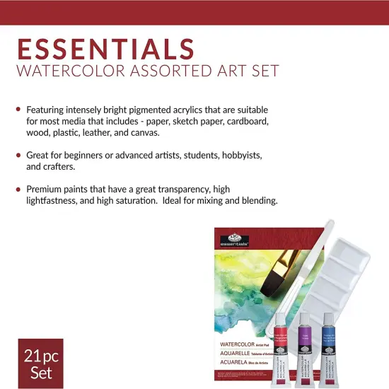 Royal & Langnickel(R) essentials(TM) Art Set-Watercolor Painting {3}