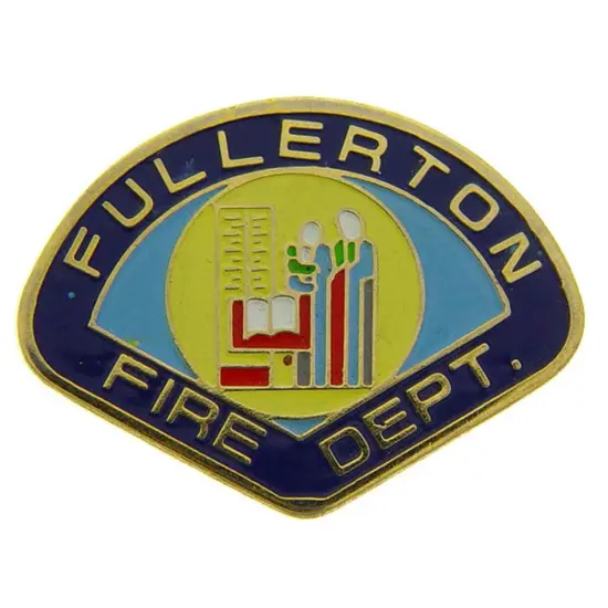 Fullerton Fire Department Pin 1" {1}