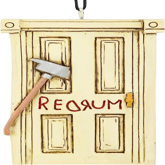 Tree Buddees Creepy Door with an Axe Through it Halloween/Christmas Ornaments {2}