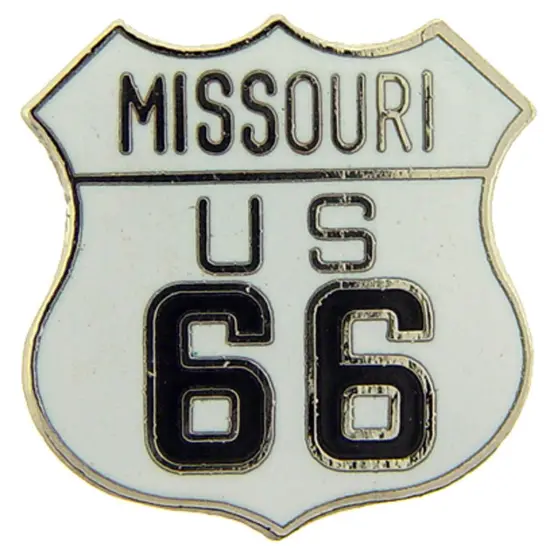 Missouri Route 66 Pin 1" {1}