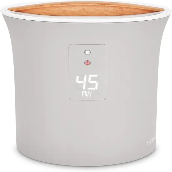 Live Fine Bathroom Towel Warmer, Small Blanket & Towel Heater White {6}