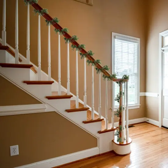 9ft Green Boxwood Garland - 384 Lifelike Tips, Faux Greenery for Home & Event Decor by Floral Home&reg; {3}