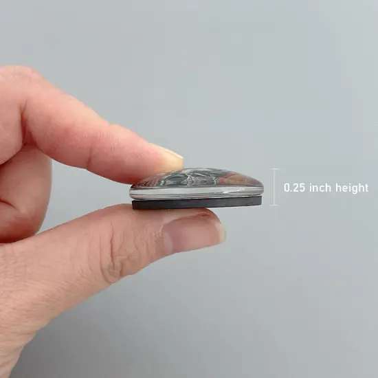 Wrapables Crystal Glass Magnets, Refrigerator Magnets for Office Whiteboards, Cabinets, Lockers (Set of 12) Cats {4}