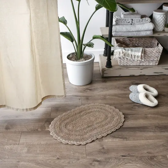 DII French Blue Handloom Chevron Table Runner 15x108 {5}