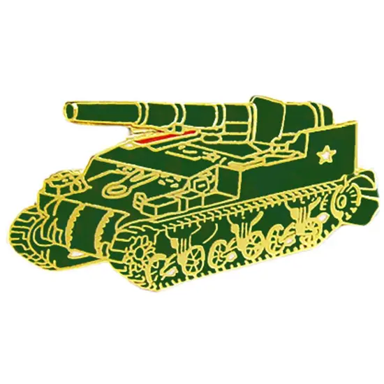 Green Tank Pin 1" {1}