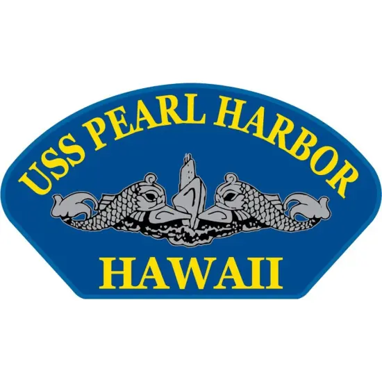 U.S. Navy Pearl Harbor Hawaii Patch 2 1/4" x 4" {1}