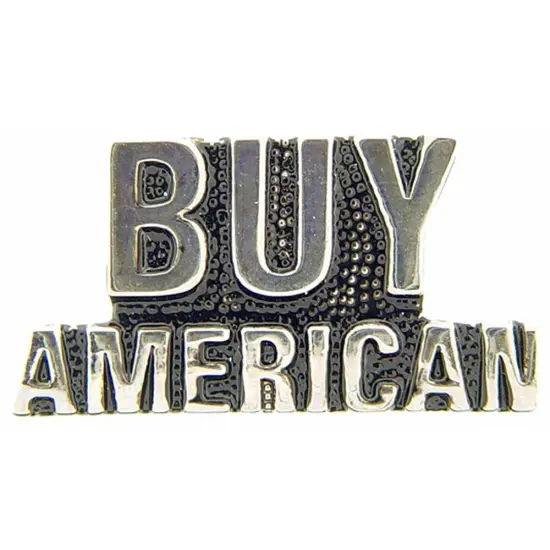 Buy American Pin 1" {1}