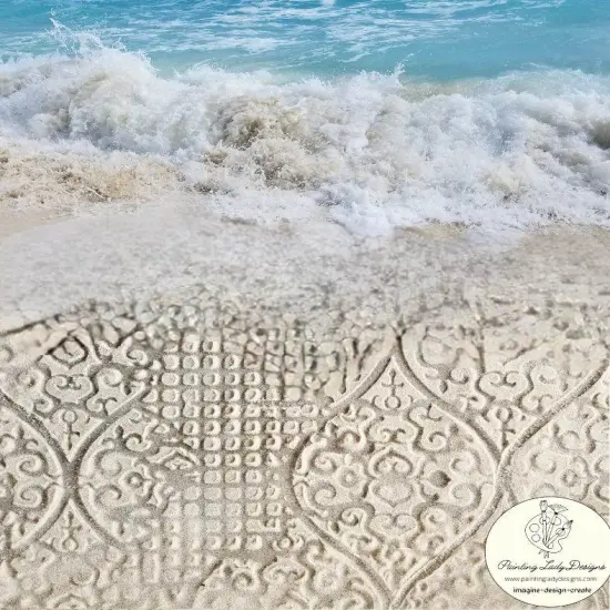 Sand Patterns- Art paper for Decoupage and Mixed Media {3}