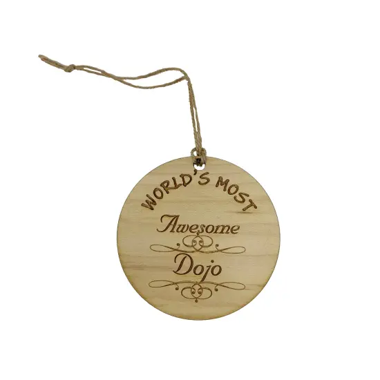 Worlds most Awesome Dojo - Ornament {1}