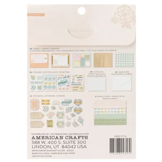 Maggie Holmes Gingham Garden Card Kit-Makes 20 Cards {2}