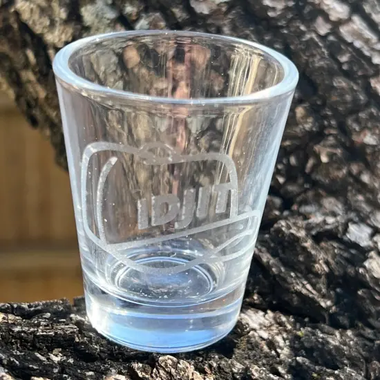 2oz Idjit Shotglass LASER {2}