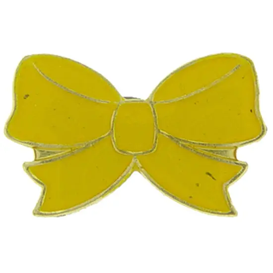 Yellow Ribbon Pin 1" {1}