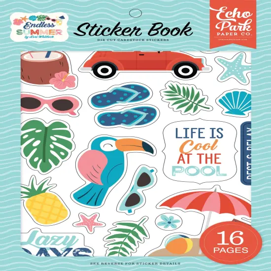 Echo Park Sticker Book-Endless Summer {1}