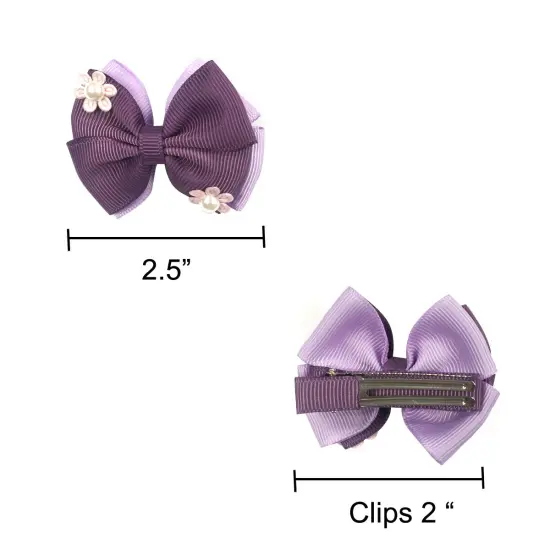 Wrapables Rainbow Flowers and Bows Hair Accessories (Set of 12) {3}