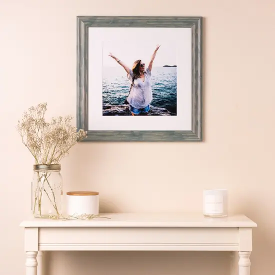 ArtToFrames 11x17 Inch Picture Frame, This 1.50 Inch Custom Wood Poster Frame is Available in Multiple Colors, Great for Your Art or Photos - Comes with Regular Glass andFoam Backing 3/16 inch (V-56673-11x17) {2}