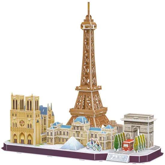 Carrera-Revell 3D Puzzle-Paris Skyline {3}
