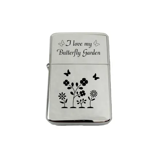 Lighter I Love my Butterfly Garden CHROME {1}