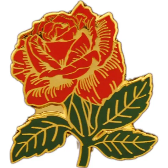 Rose Pin 1" {1}