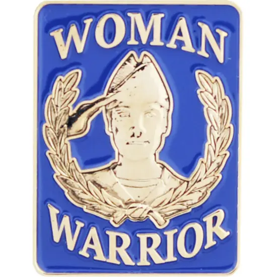 Eagle Emblems P12550 Pin-Woman Warrior, (1-1/8") {1}