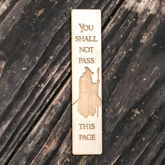 Bookmark - You Shall not Pass this Page {1}