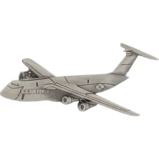 C-5 Galaxy Airplane Pin Pewter 1 1/2" {1}