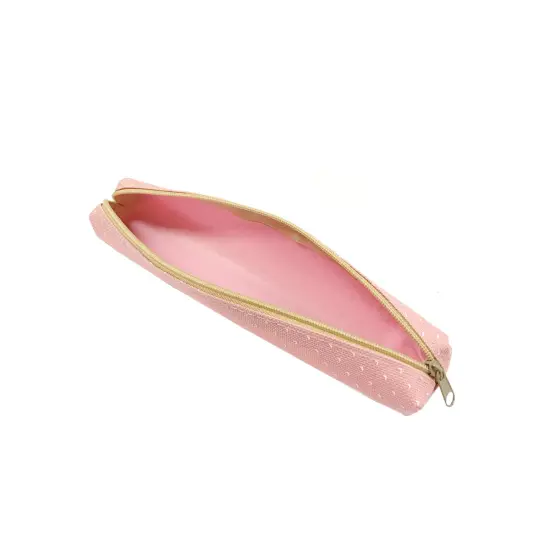 Wrapables Slim Dot Pencil Case (Set of 3) Red Orange Blue {9}