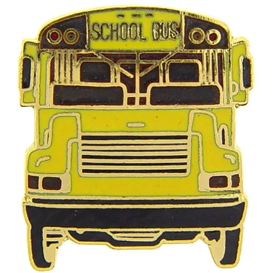 School Bus Front Pin 1" {1}