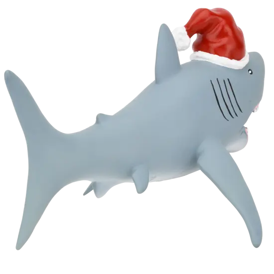 Tree Buddees Great White Shark Christmas Tree Topper - Large 10" {5}