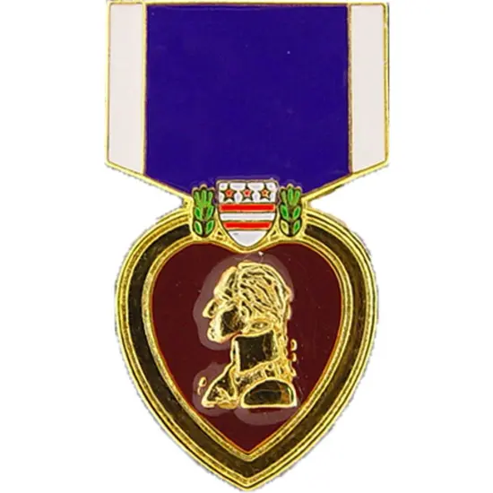 EE, Inc. Purple Heart Medal Pin Military Collectibles for Men Women {1}