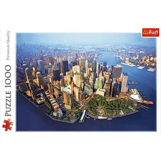 1000 Piece Jigsaw Puzzles, New York, NYC Puzzle with City Skyline and Aerial View, Puzzle of USA, Adult Puzzles, Trefl 10222 {3}