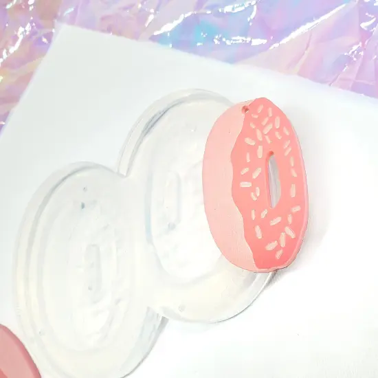 Donuts Dangle Earrings Silicone Mold (C12) {2}